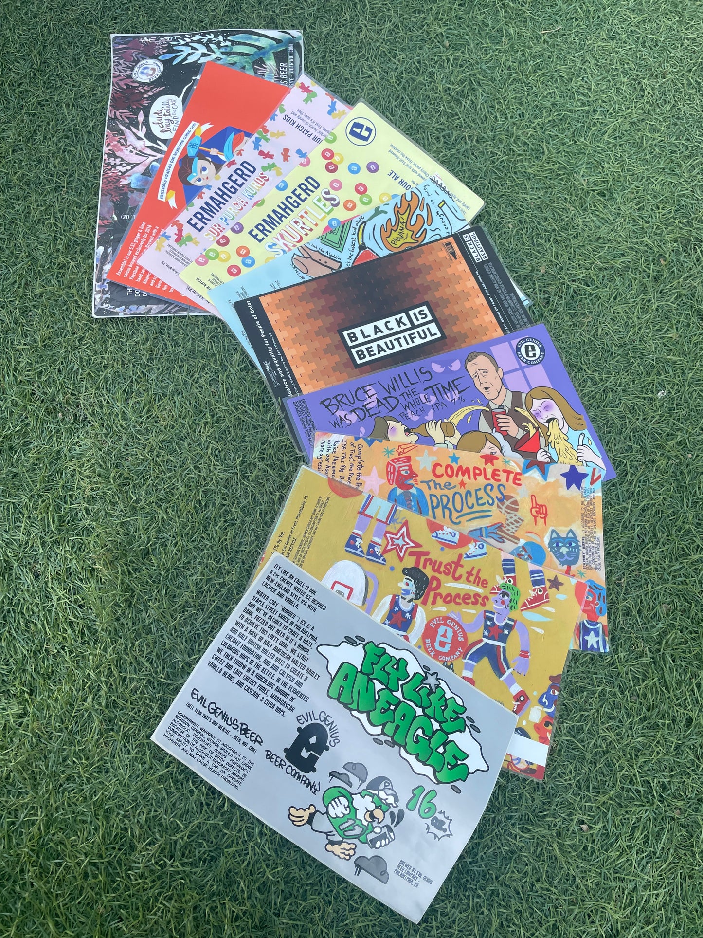 Vintage Can Label Sticker Grab Bag