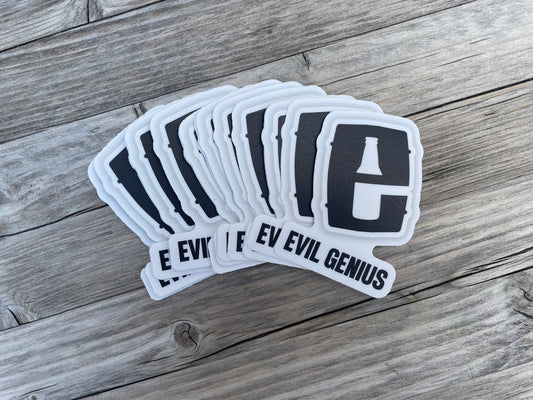 Evil Genius Vinyl Sticker