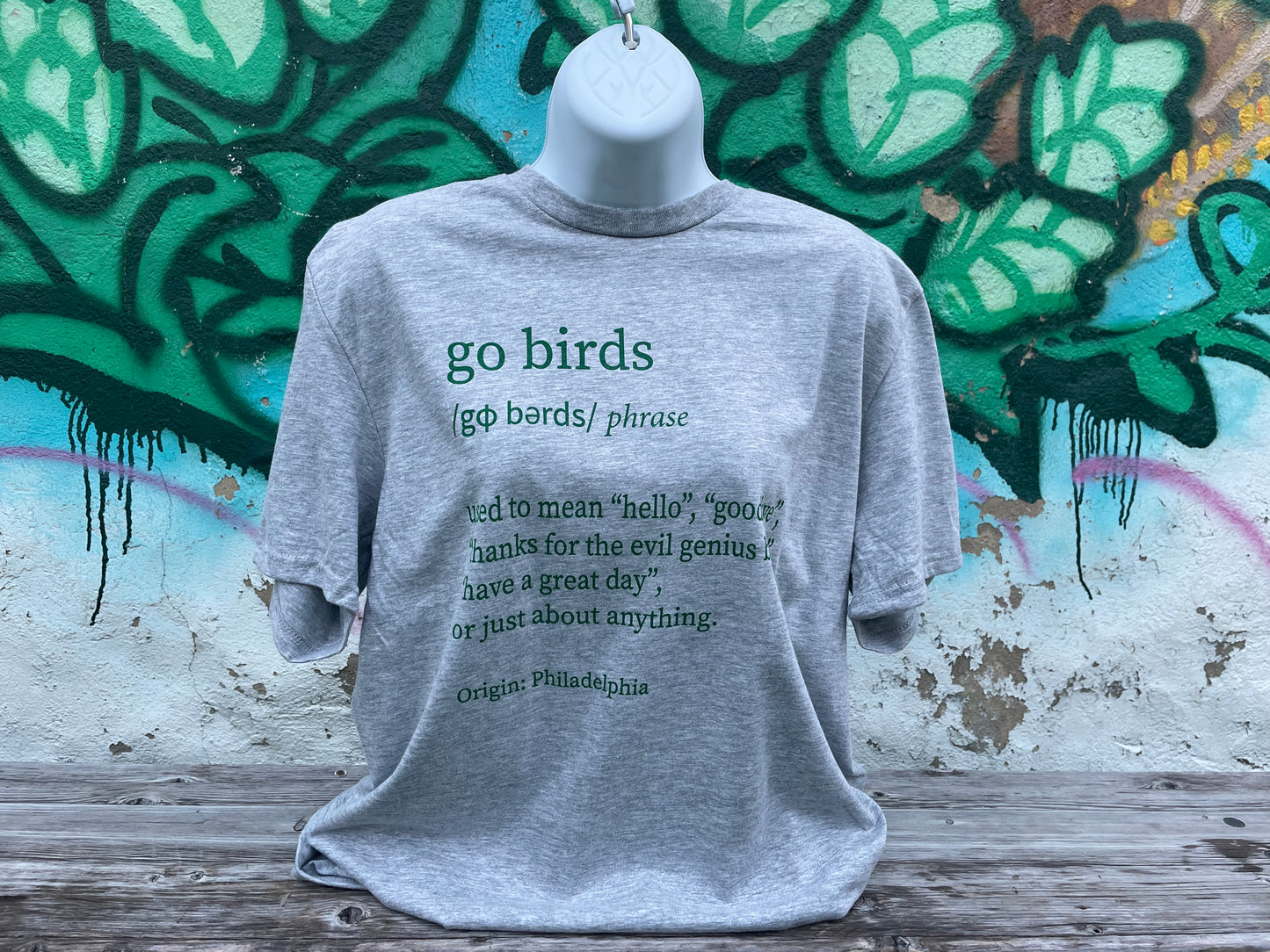 Go Birds Definition T-Shirt - Gray